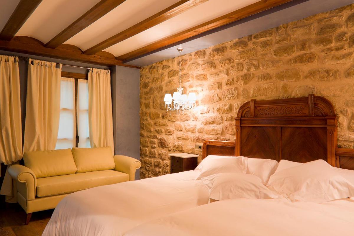 Cama o camas de una habitación en Hospederia de los Parajes