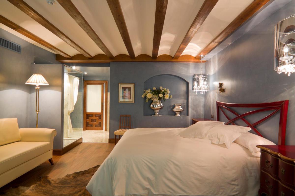 Cama o camas de una habitación en Hospederia de los Parajes
