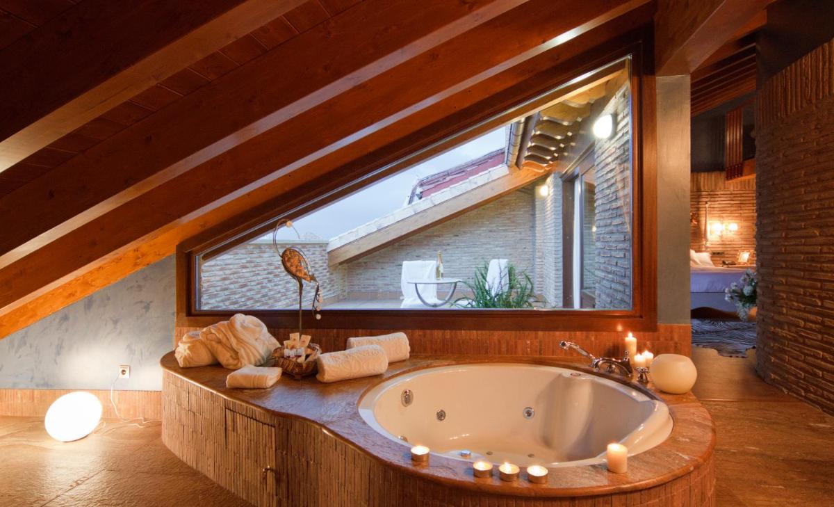 Un baño de Hospederia de los Parajes