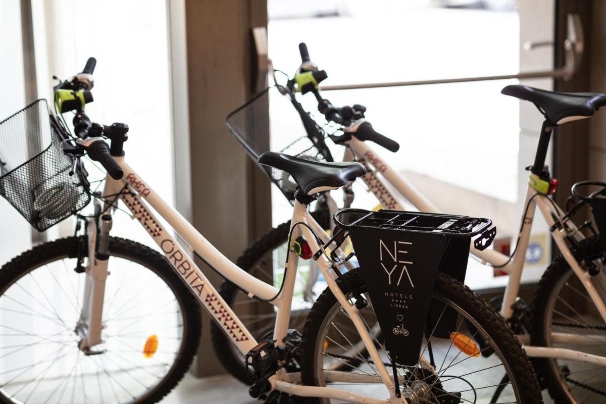 Andar de bicicleta em NEYA Lisboa Hotel ou nos arredores