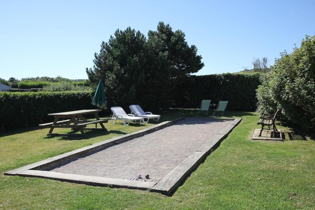 Jardin de l'établissement La Maison Blanche