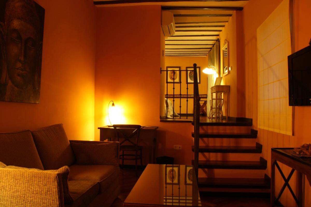 Zona de estar de Hotel Spa La Casa Del Convento