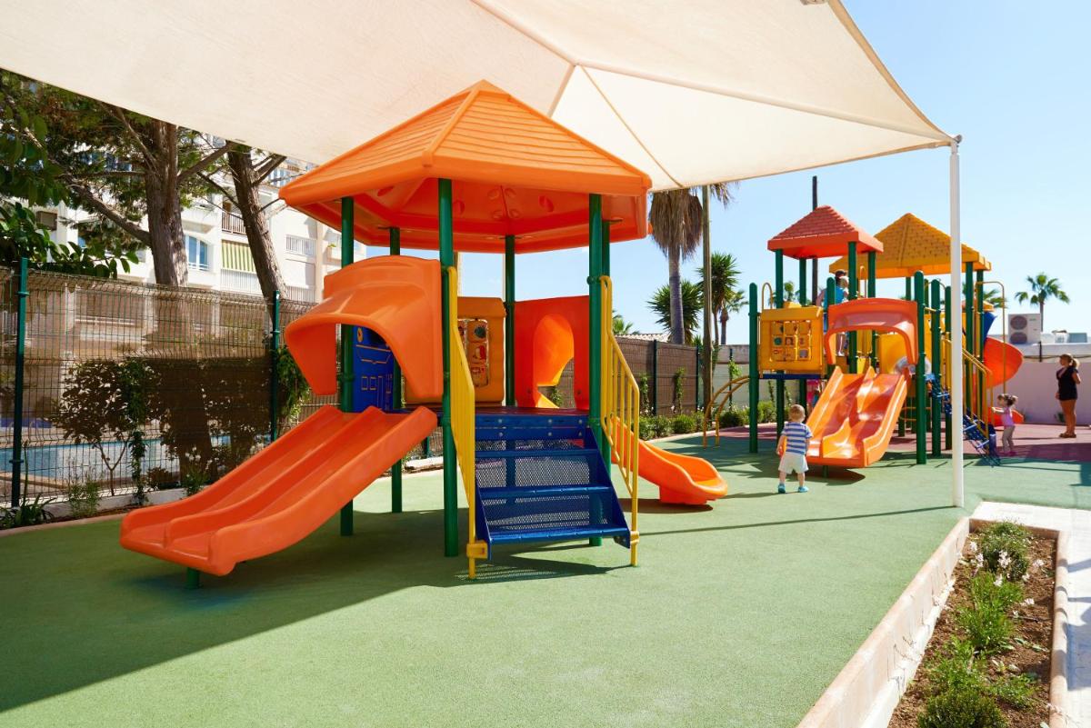 Zona de juegos infantil en Hipotels Coma Gran