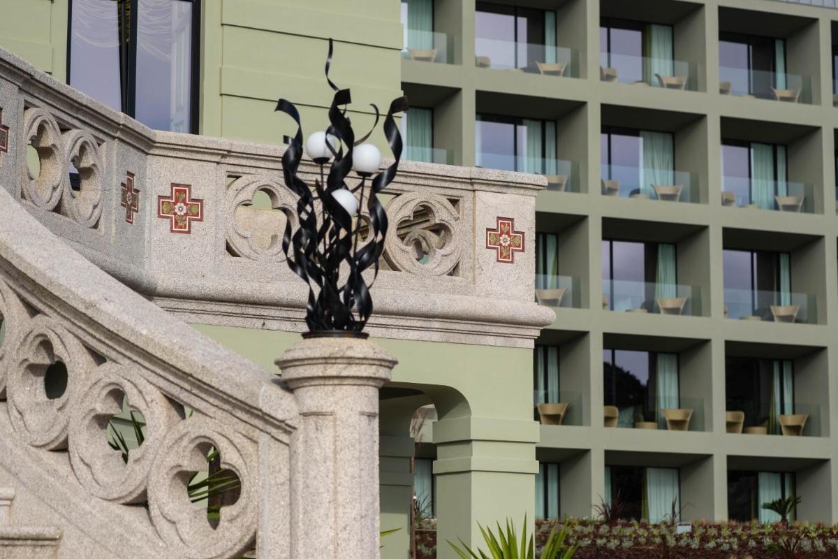 O edifício onde o hotel está situado