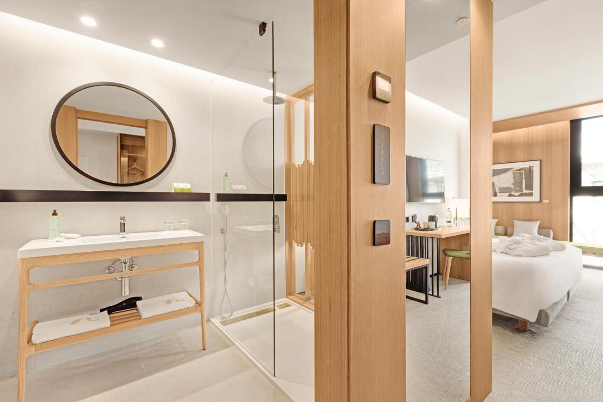 Cama o camas de una habitación en Protur Naisa Palma Hotel