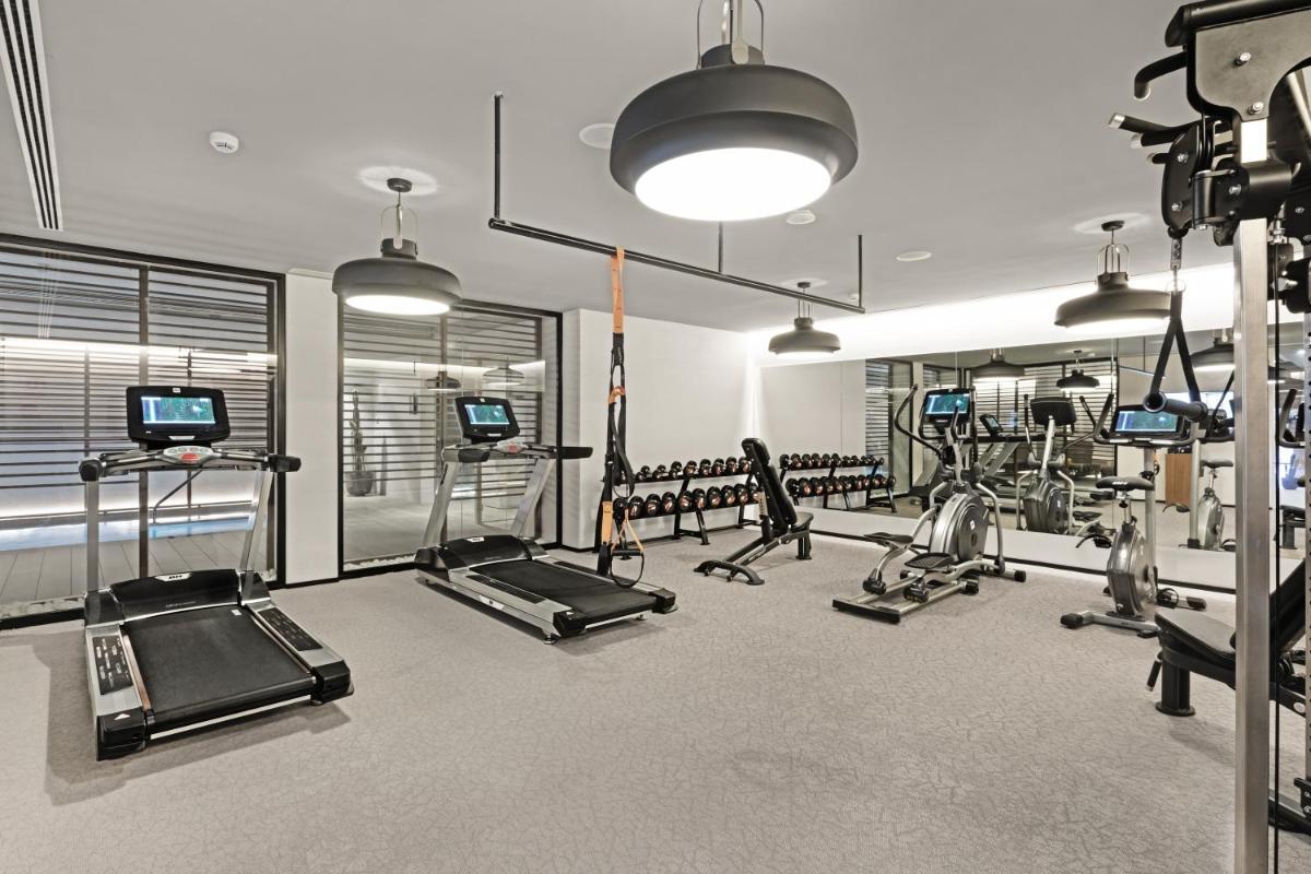 Gimnasio o instalaciones de fitness de Protur Naisa Palma Hotel