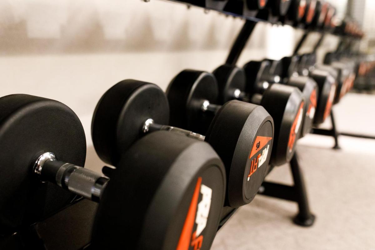 Gimnasio o instalaciones de fitness de Protur Naisa Palma Hotel