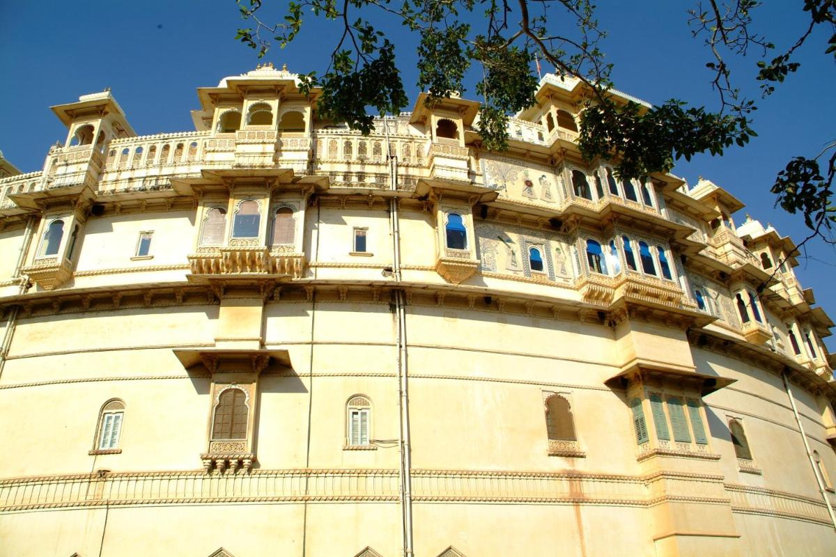 a large building with a tower at Shiv Niwas Palace by HRH Group of Hotels in Udaipur
