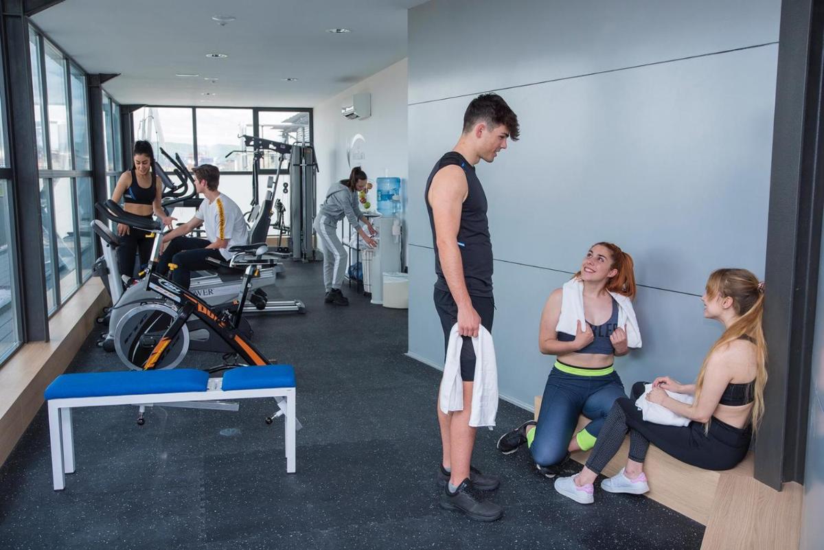 Gimnasio o instalaciones de fitness de Gran Hotel Lakua