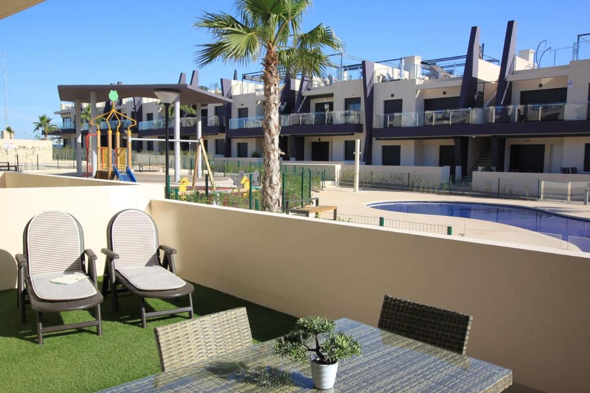 Playa Elisa Costa 819 - Pool view 400m from Mil Palmeras beach - Housity