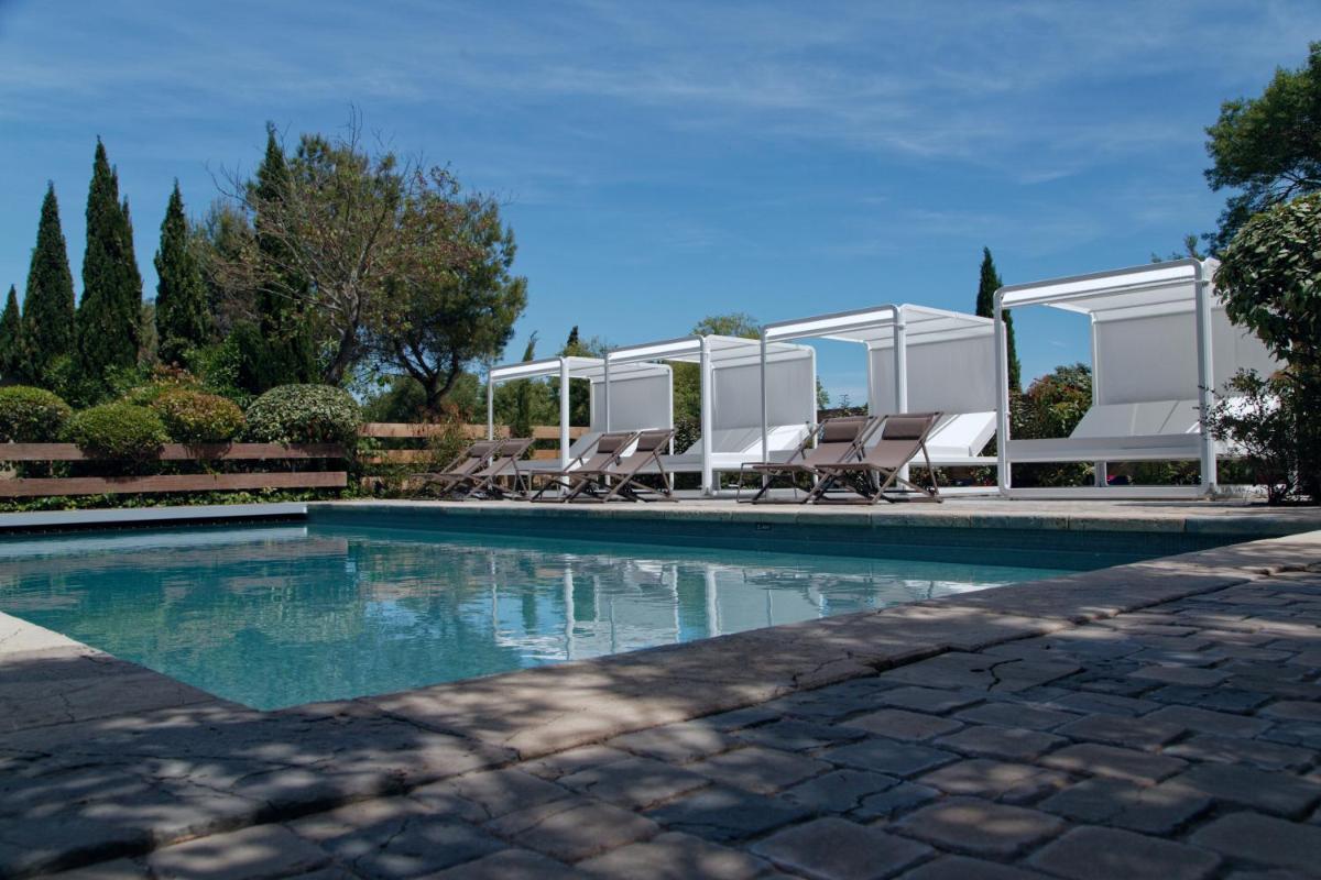 Piscine de l'établissement Hôtel du Château & Spa - Teritoria ou située à proximité
