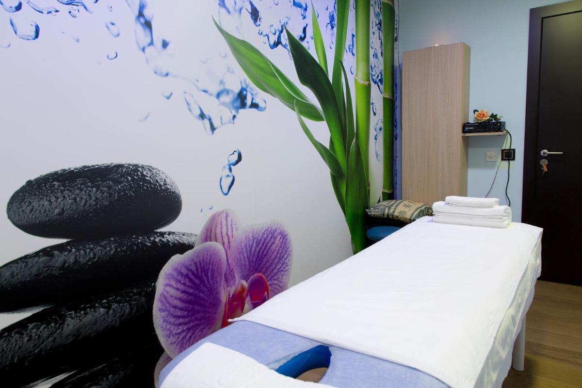 Spa o instalaciones de bienestar en GHT Oasis Tossa & Spa