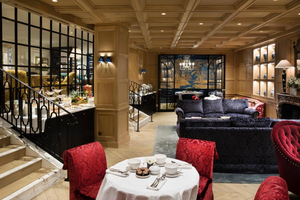 Coin salon dans l'établissement Relais Christine