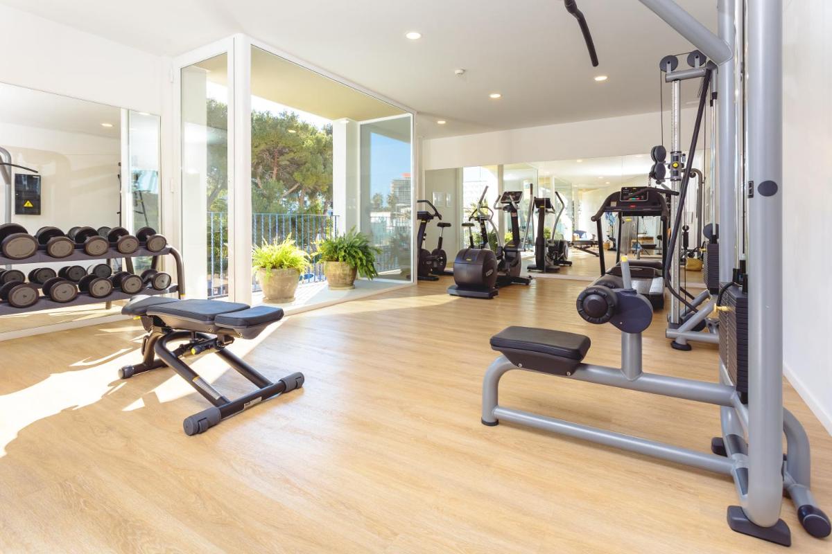 Gimnasio o instalaciones de fitness de Myseahouse Flamingo - Adults Only 4* Sup
