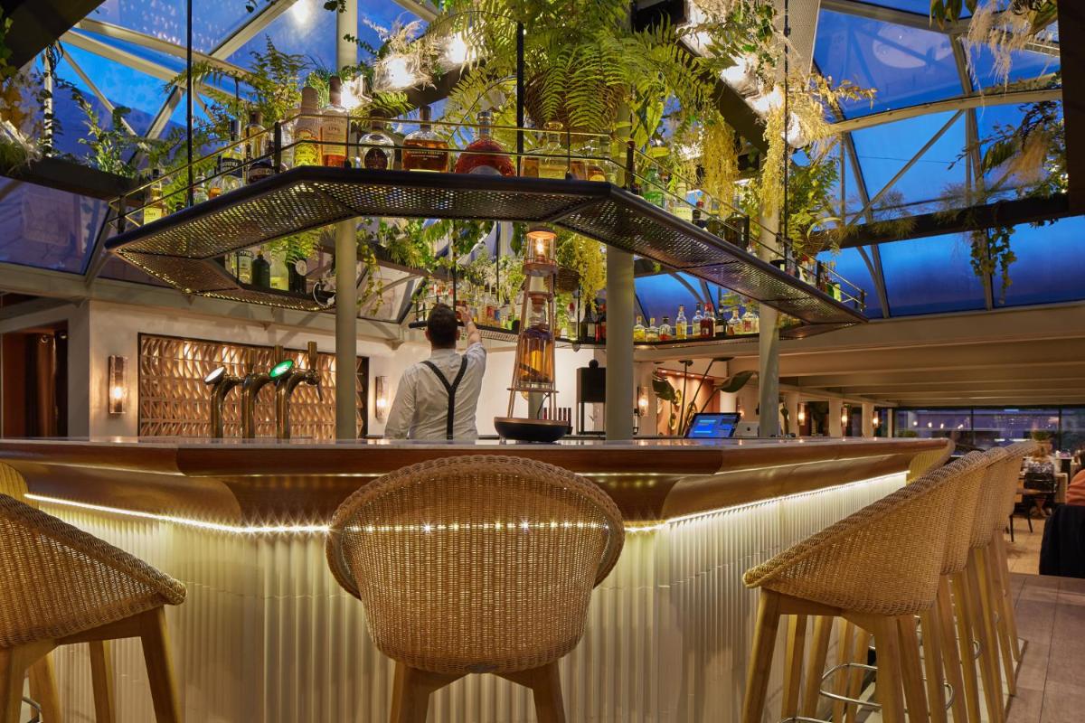 Restaurant ou autre lieu de restauration dans l'établissement Villa Duflot Hôtel & Spa Perpignan