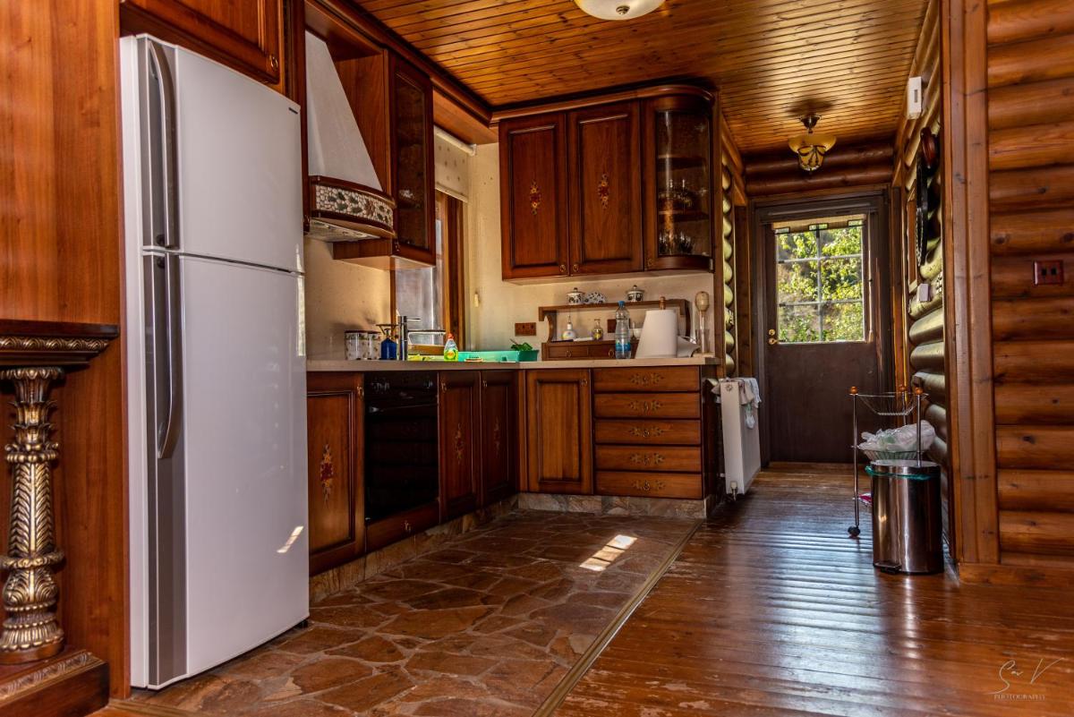*2 bdr log house /mountains/Queen bed/fireplace - Housity