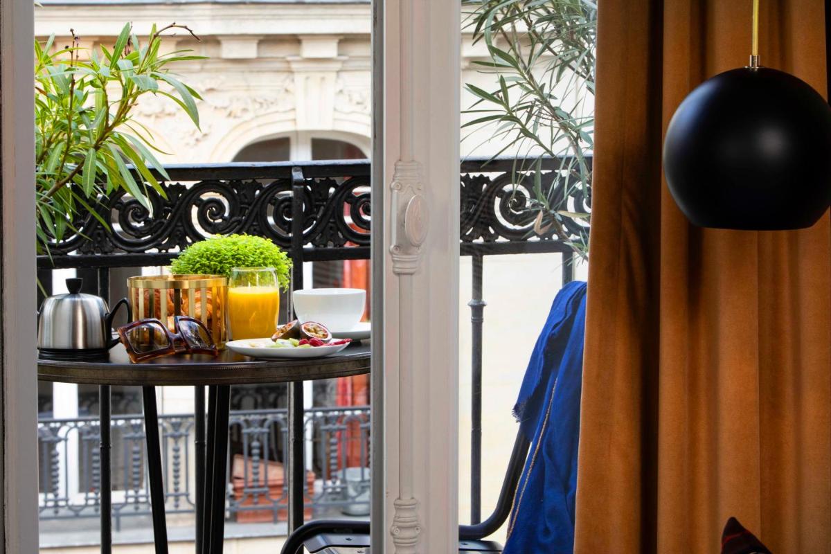 Balcon ou terrasse dans l'établissement Hotel Monsieur & Spa