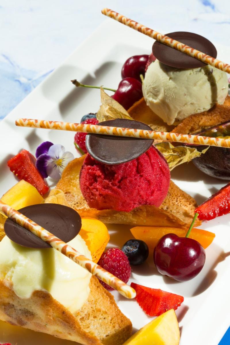 Nourriture dans l'hôtel ou à proximité