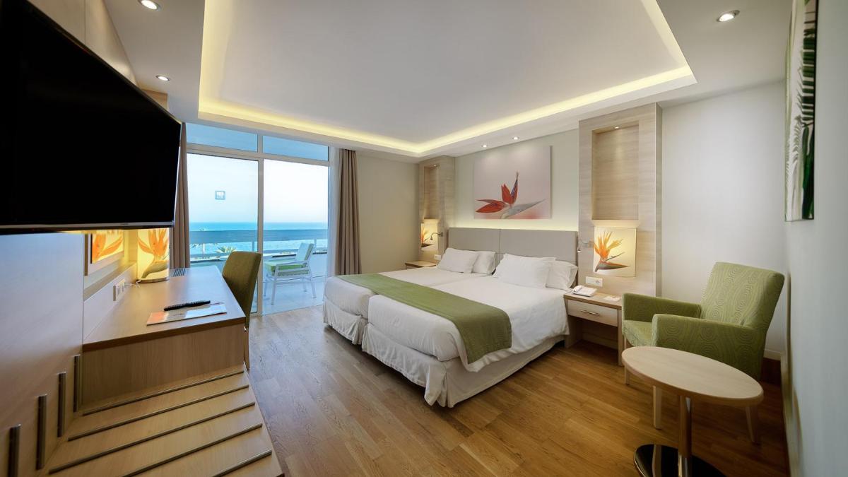 Cama o camas de una habitación en Bull Costa Canaria & SPA - Only Adults
