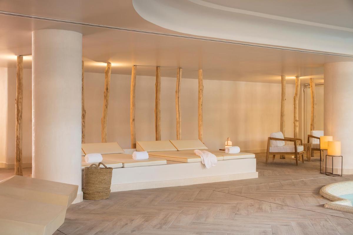 Cama o camas de una habitación en Luna Park Hotel Yoga & Spa