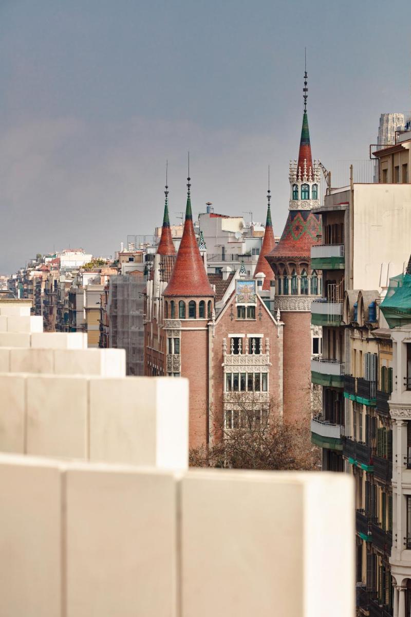 Vista general de Barcelona o vista desde el hotel