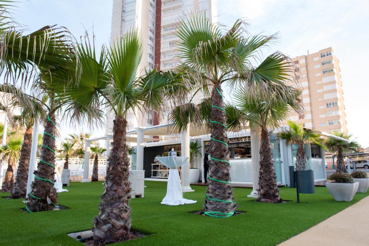 Jardín al aire libre en Hotel & Spa Entremares