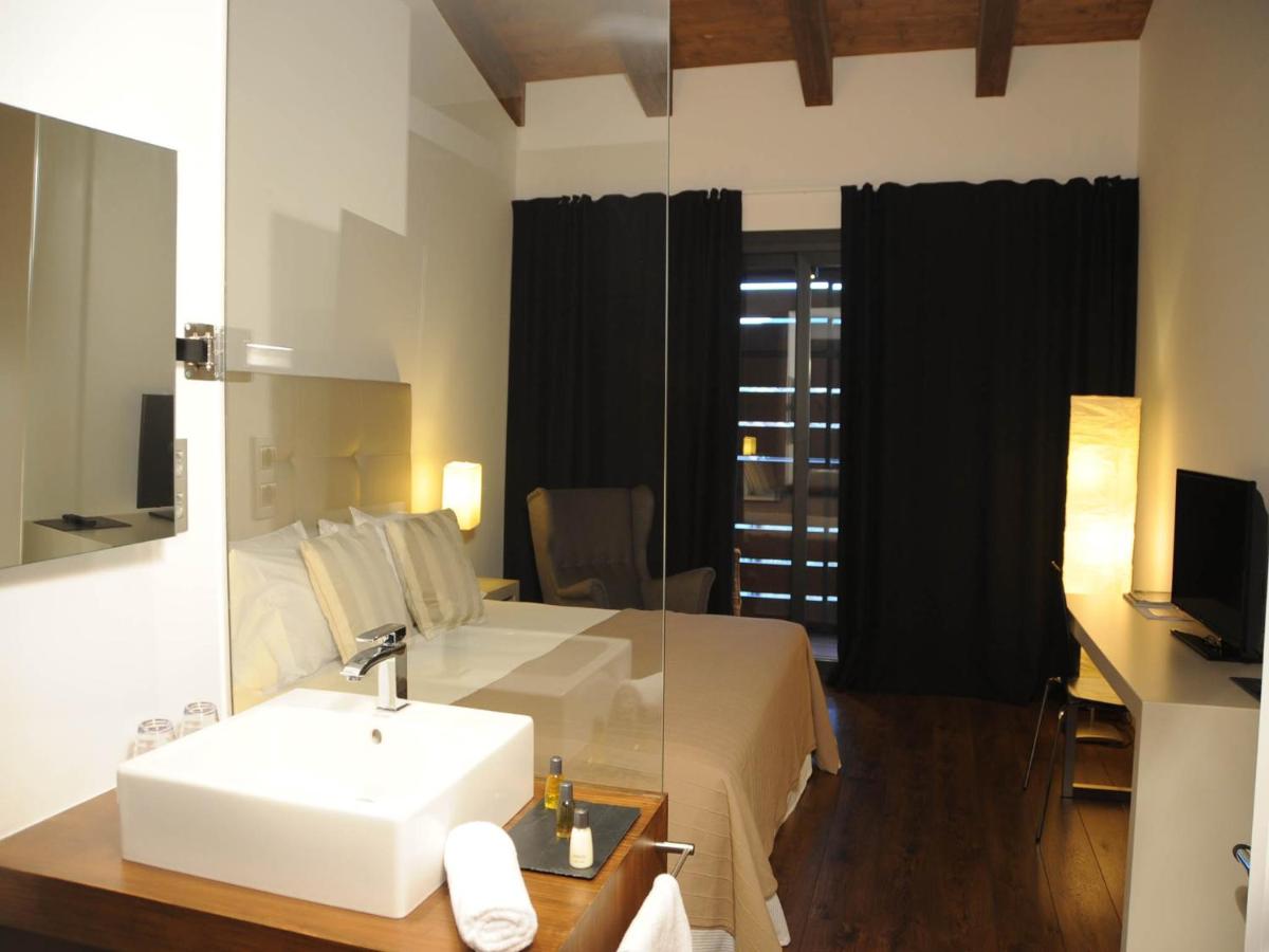 Cama o camas de una habitación en Bonansa Country Hotel