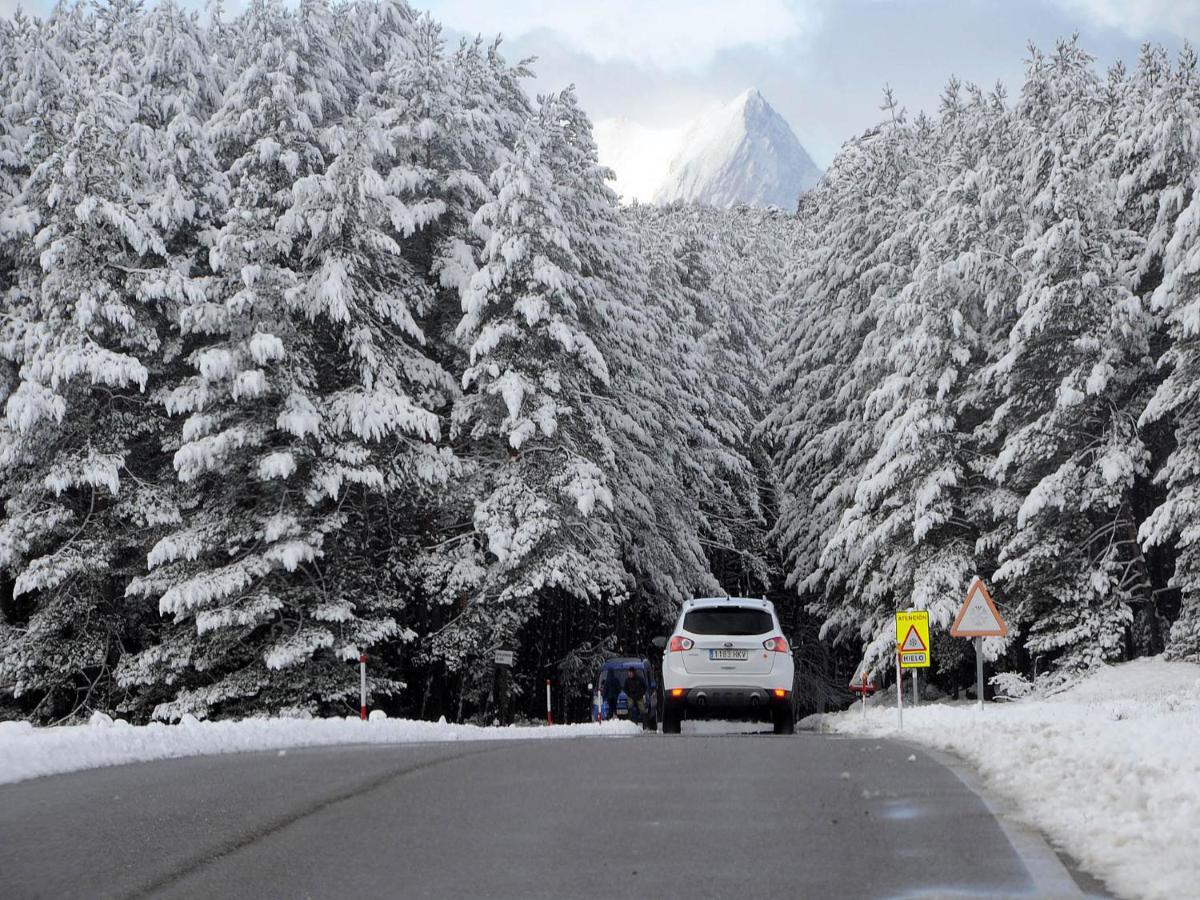 Bonansa Country Hotel en invierno