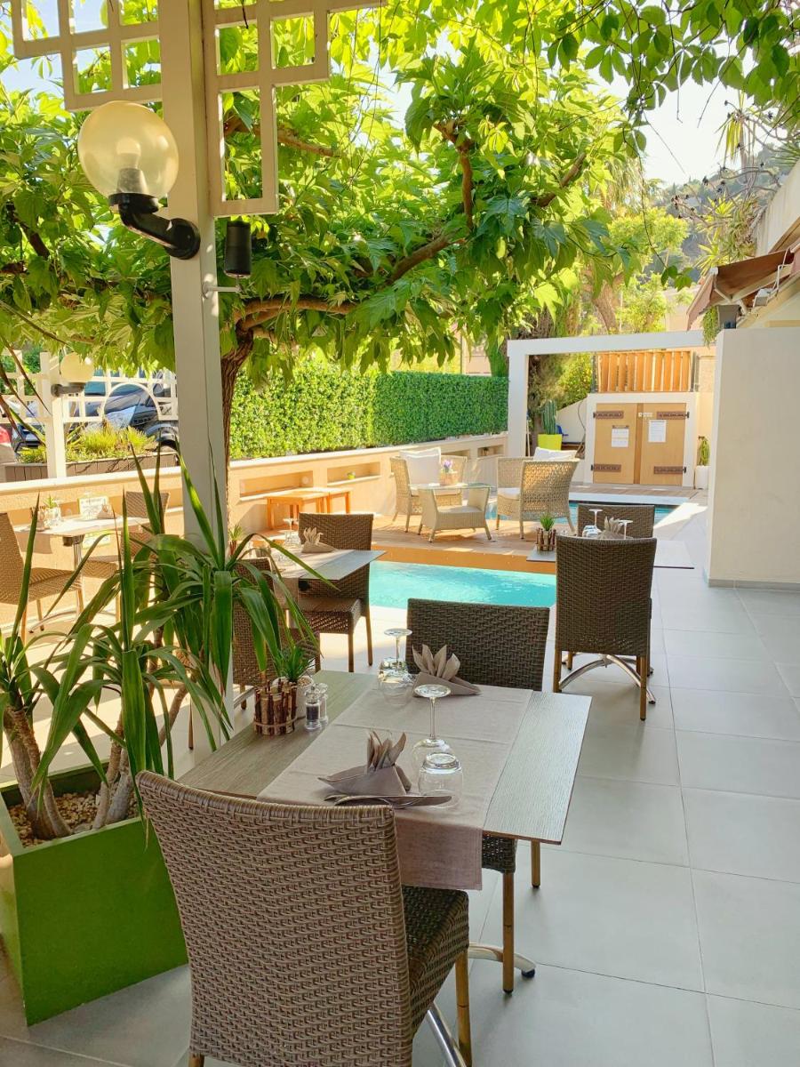 Piscine de l'établissement Hôtel Beau Soleil ou située à proximité