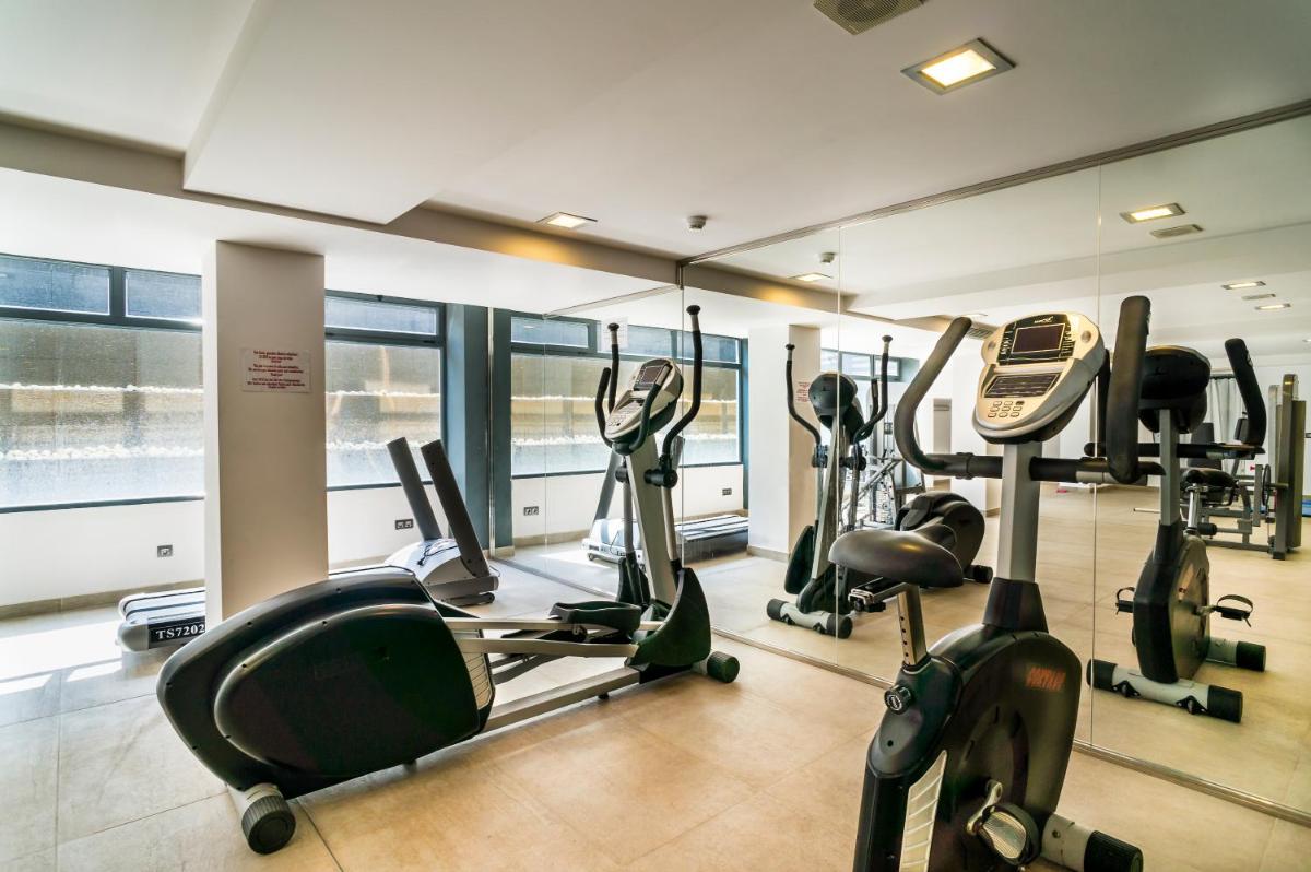 Gimnasio o instalaciones de fitness de Nautic Hotel & Spa
