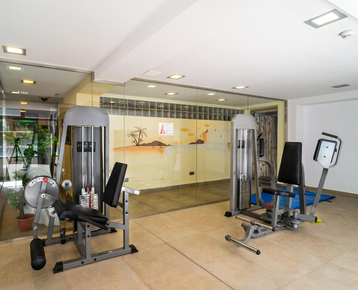 Gimnasio o instalaciones de fitness de Nautic Hotel & Spa