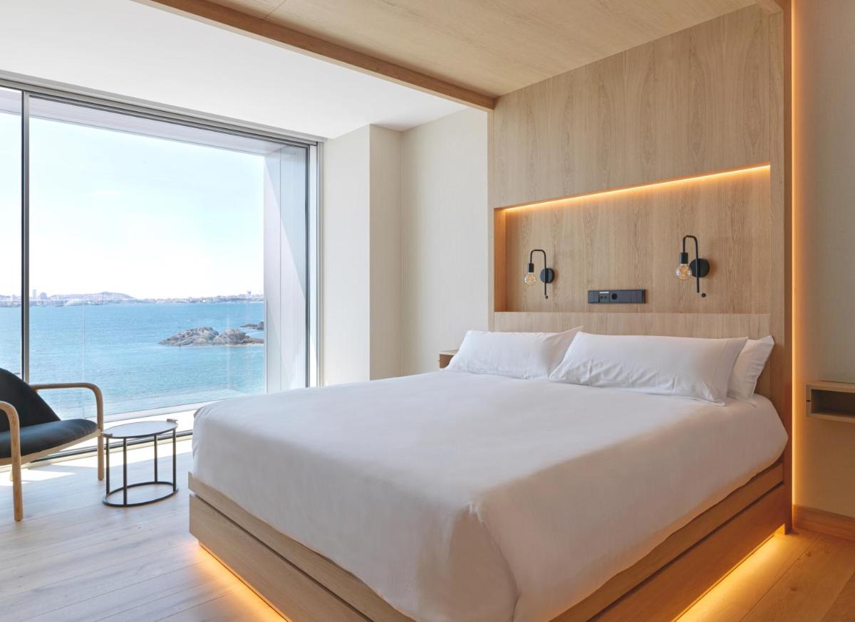 Cama o camas de una habitación en Noa Boutique Hotel