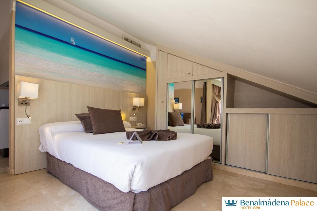 Cama o camas de una habitación en Benalmadena Palace Spa