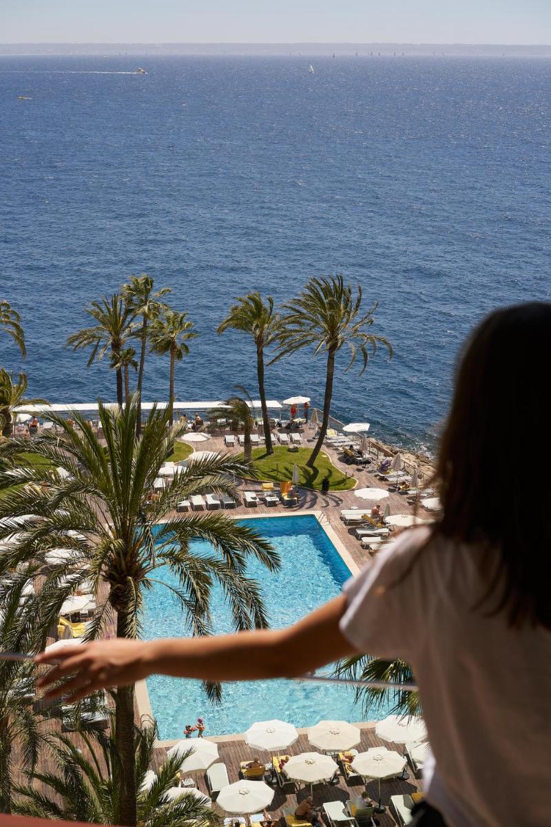 Paisaje cerca de este hotel
