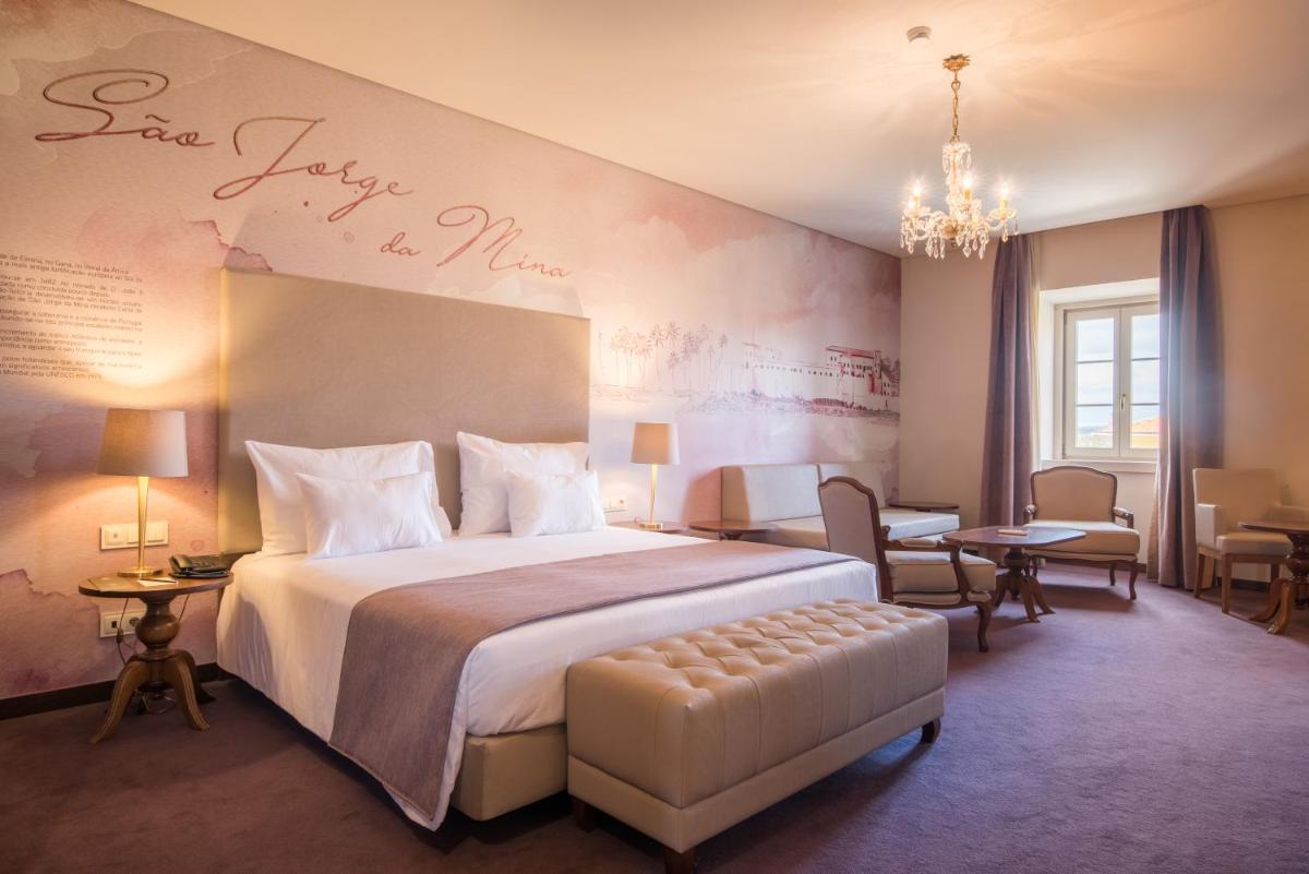 Uma cama ou camas num quarto em Vila Gale Collection Elvas