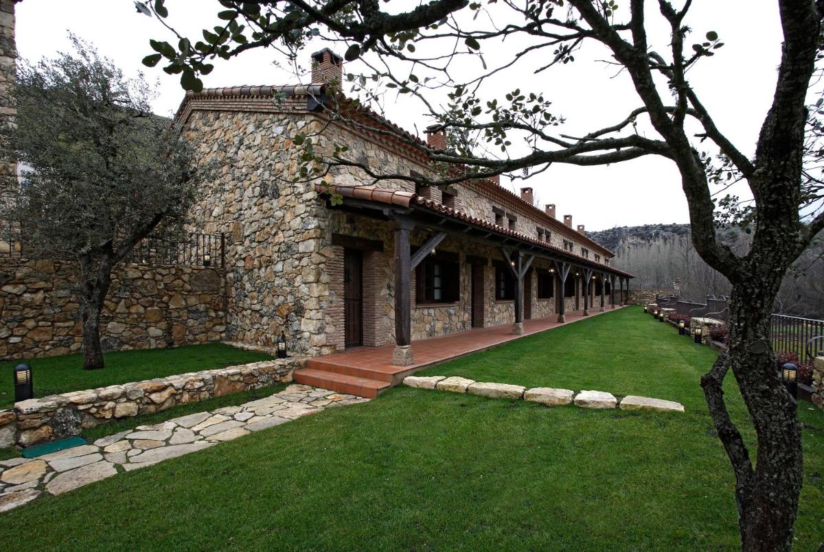 Jardín al aire libre en Hotel Rural & Spa Los Ánades