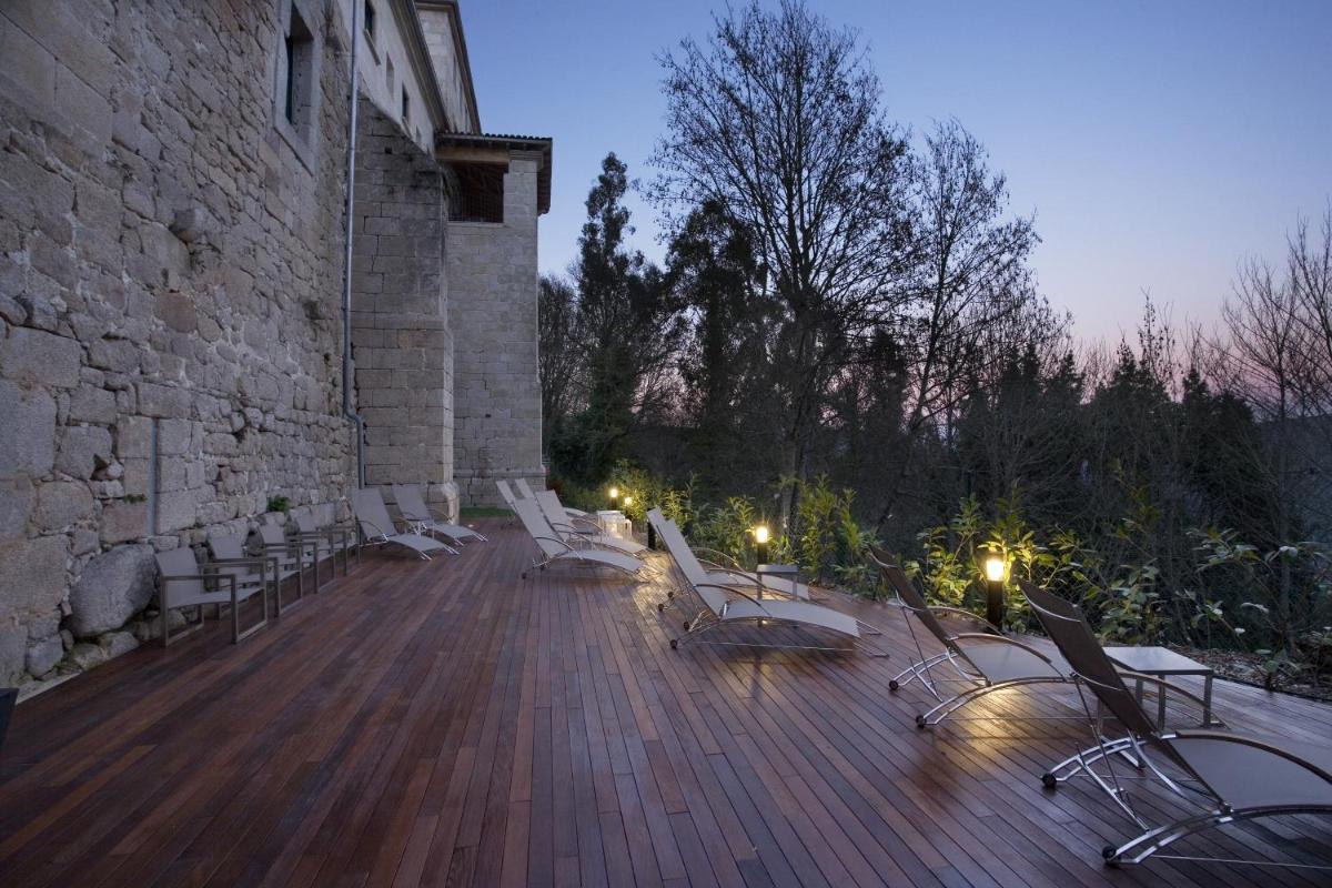 Un balcón o terraza de Parador de Santo Estevo