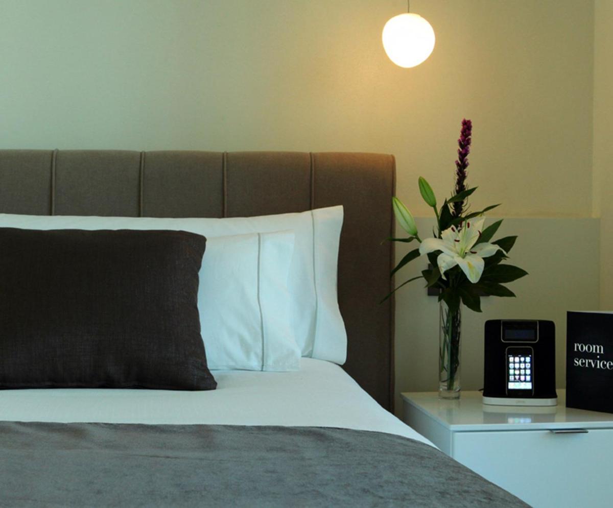 Cama o camas de una habitación en Ohla Barcelona