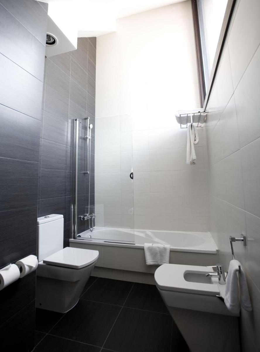 Un baño de Hotel Bienestar Moaña