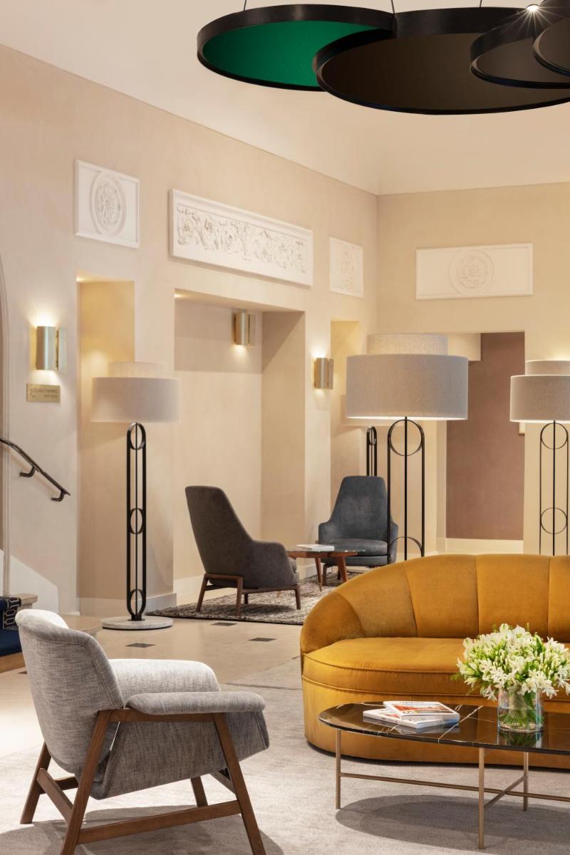 Coin salon dans l'établissement Maison Albar Hotels L’Imperator