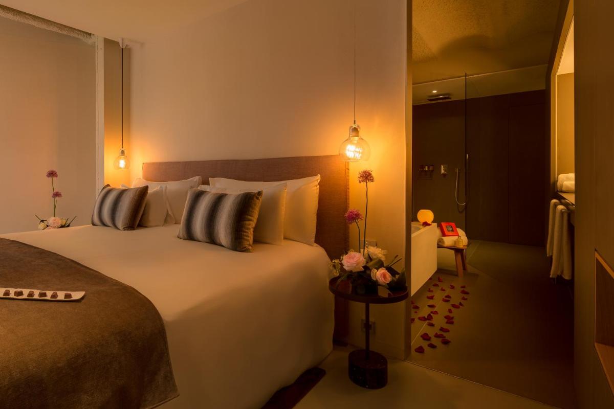 Cama o camas de una habitación en Ohla Eixample