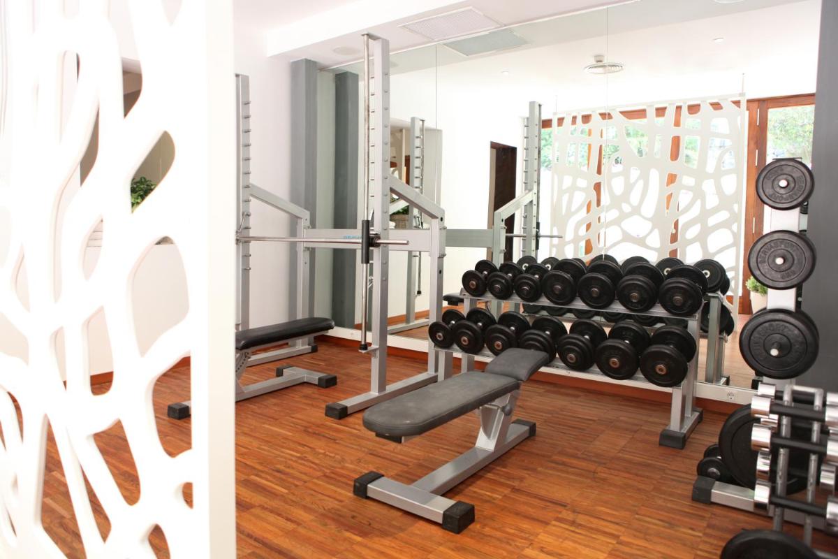 Gimnasio o instalaciones de fitness de Hotel Esplendido