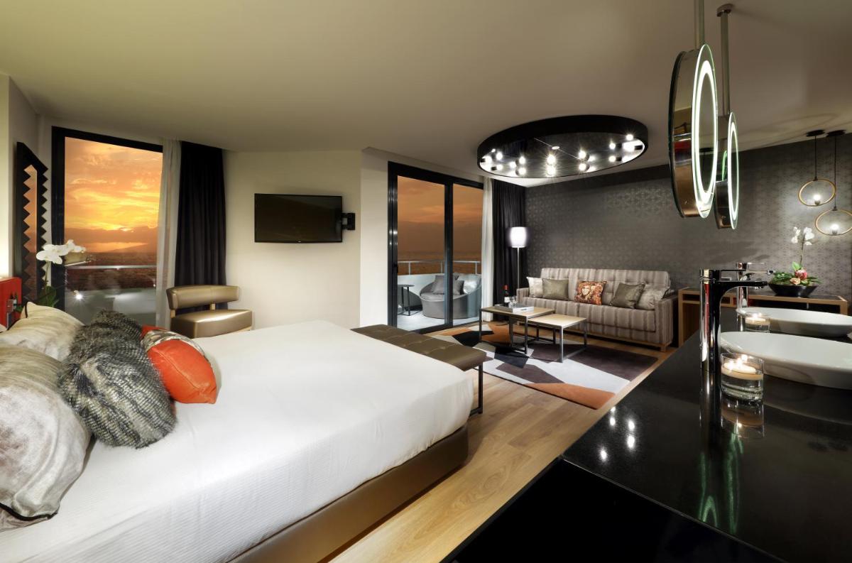 Cama o camas de una habitación en Hard Rock Hotel Tenerife