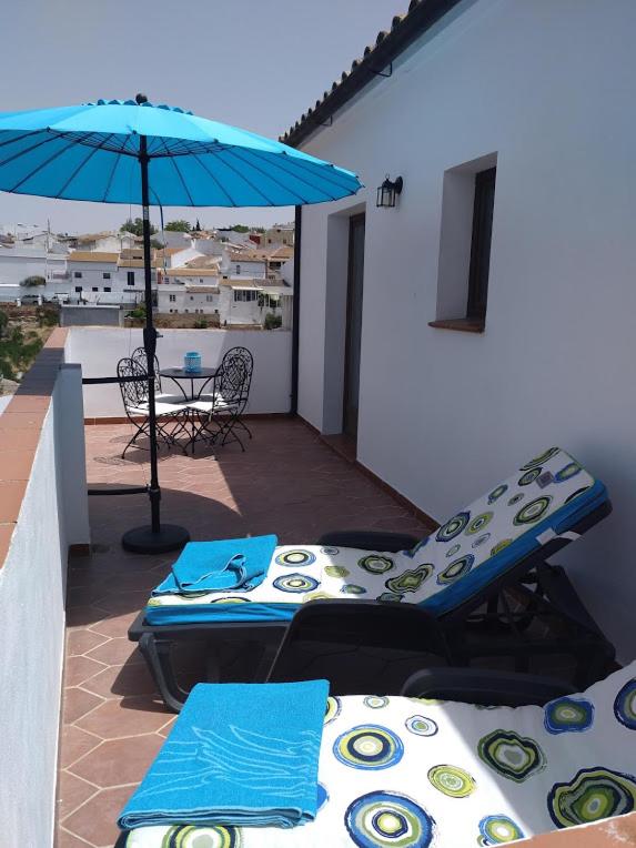Un balcón o terraza de Hotel & Spa PLAZA Arriate