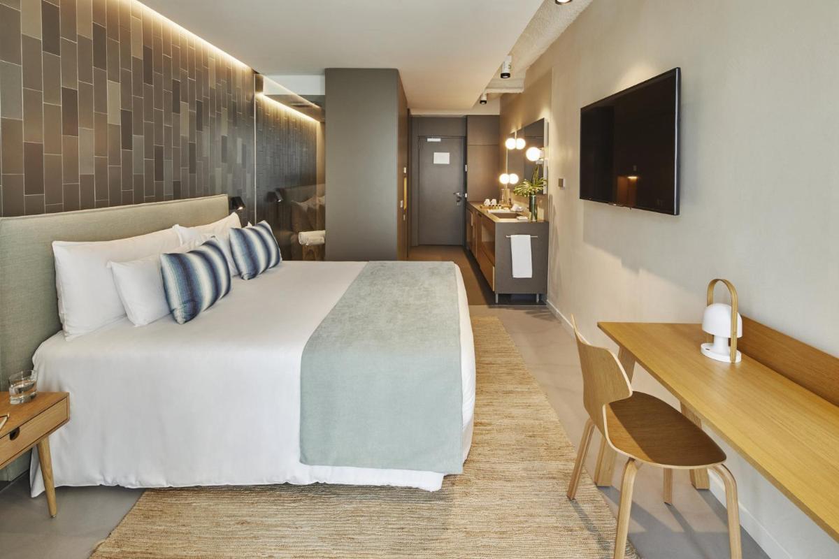 Cama o camas de una habitación en Ohla Eixample