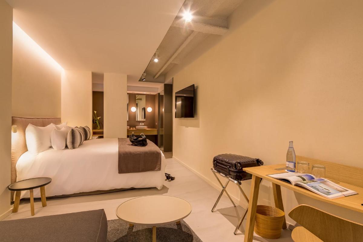 Cama o camas de una habitación en Ohla Eixample