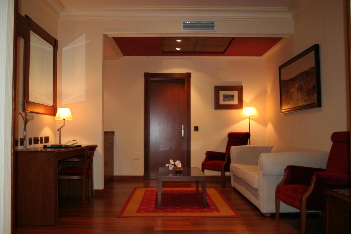 Zona de estar de Hotel Palacio de la Magdalena