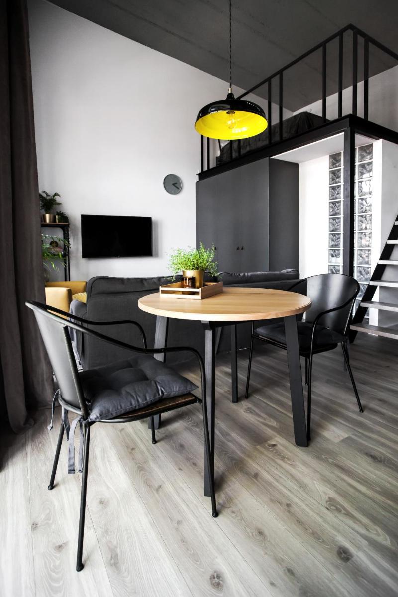 G - Owl Jazz -Modern loft type apartment 18 with big roof terrace and free private parking - Housity