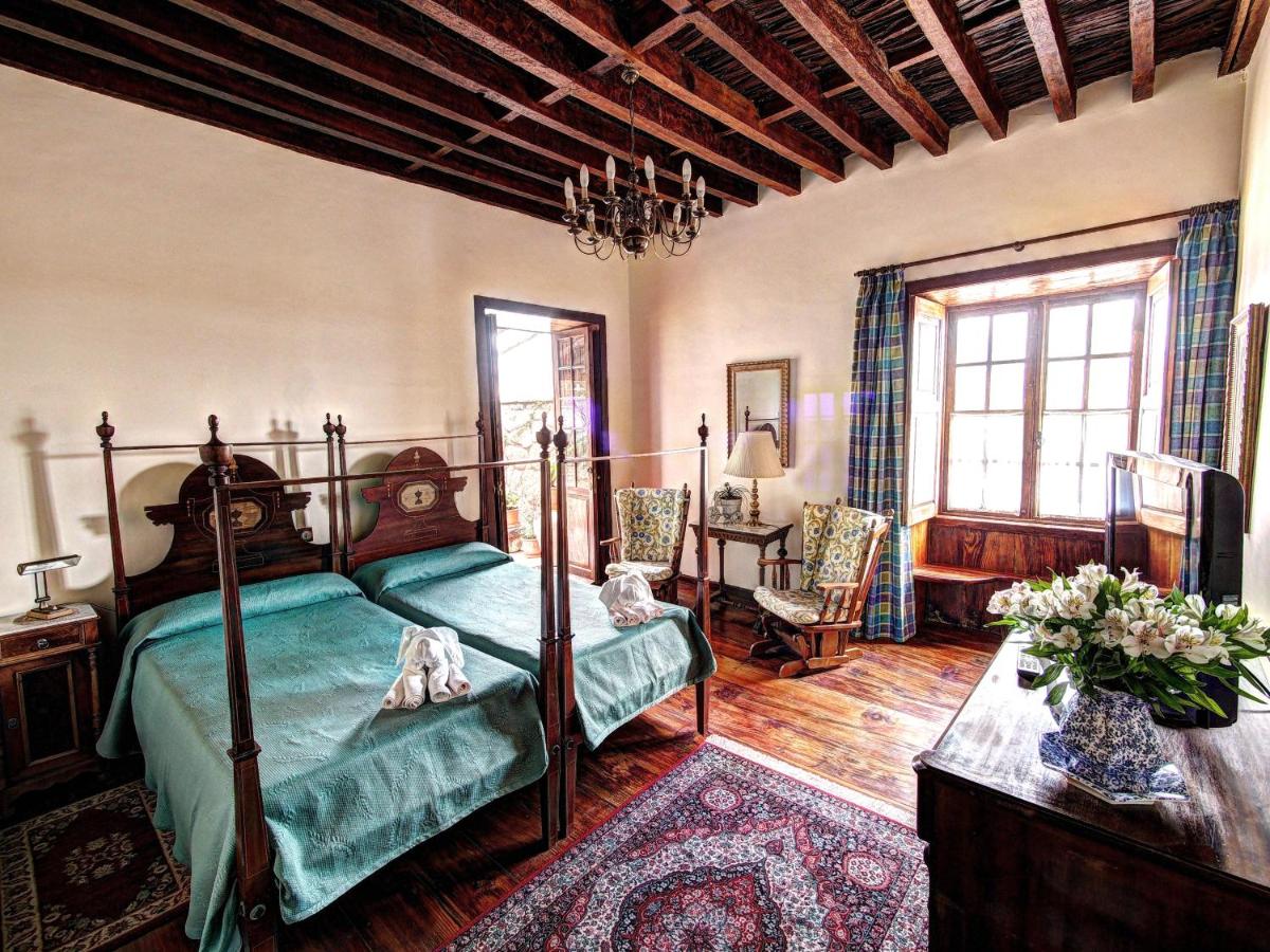 Cama o camas de una habitación en Hotel Rural San Miguel - Only Adults