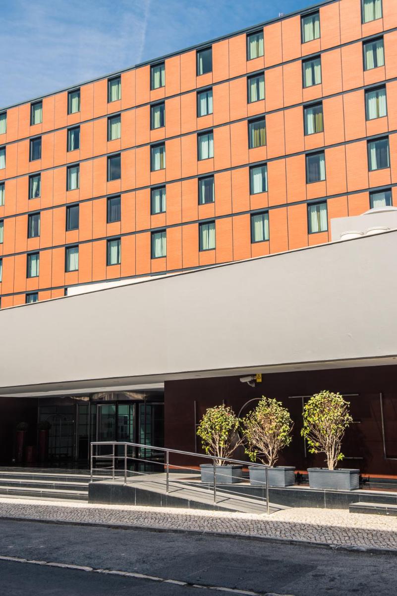 O edifício onde o hotel está situado